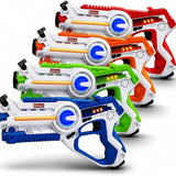 Kidzlane Rechargeable Laser Tag Set, 4 Guns and Vests