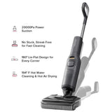 Roborock F25 Cordless Wet-Dry Floor Vacuum, Self-Cleaning, Black