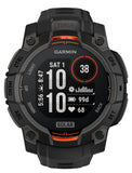 Garmin Instinct 3 Solar 45mm GPS Smartwatch - Black