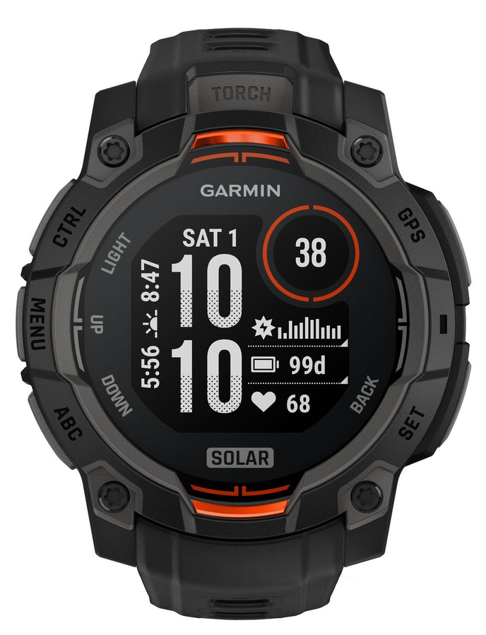 Montre connectée GPS Garmin Instinct 3 Solar 45 mm 010-02934-00