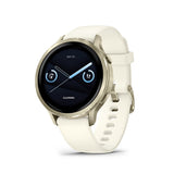 Garmin Venu 4 GPS Smartwatch 41mm - Lunar Gold/Bone