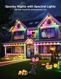 Govee Permanent Outdoor Lights Pro 200ft with 120 RGBIC LED Lights. - Black