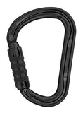 Mousqueton Petzl WILLIAM TRIACT-LOCK noir – M36A TLN
