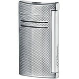 Briquet torche Dupont Maxijet Chrome quadrillé 20157