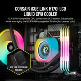 Corsair ICUE LINK H170i LCD 420mm CPU Cooler CW-9061009-WW