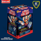Kidzlane Rechargeable Laser Tag Set, 4 Guns and Vests