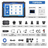 TOPDON Phoenix Smart 10.1" OE-Level Scan Tool Cloud-Based Programming
