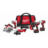 Milwaukee Tool M18 Cordless 6-Tool Combo Kit