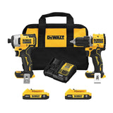 Ensemble perceuse et visseuse à chocs 20 V MAX ATOMIC de DeWALT