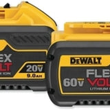 DEWALT DCB609-2 Batterie Flexvolt 9.0Ah, paquet de 2