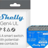 4x Shelly SHELLY 1 GEN4 Smart Home Wireless Switch Control 4-Pack