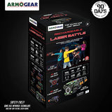 Kidzlane Rechargeable Laser Tag Set, 4 Guns and Vests