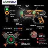 Kidzlane Rechargeable Laser Tag Set, 4 Guns and Vests