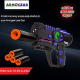 Kidzlane Rechargeable Laser Tag Set, 4 Guns and Vests