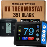 MICRO-AIR EasyTouch RV Thermostat 359 Black