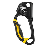 Petzl ASCENSION Left-Handed Rope Ascender Black/Yellow – B17ALA