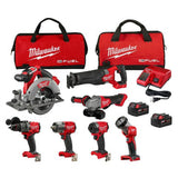 Milwaukee Tool M18 FUEL 18V Lithium-Ion Brushless Cordless Combo Kit (7-Tool) 3697-27