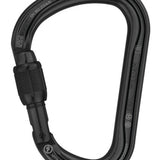 Mousqueton Petzl WILLIAM TRIACT-LOCK noir – M36A TLN