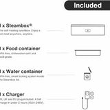 Steambox Steambox Self-Heating Lunchbox - Leak Proof, Dishwasher Safe
