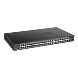 D-Link DGS-1250 48-Port Gigabit Smart Managed Switch 4 x 10G SFP+