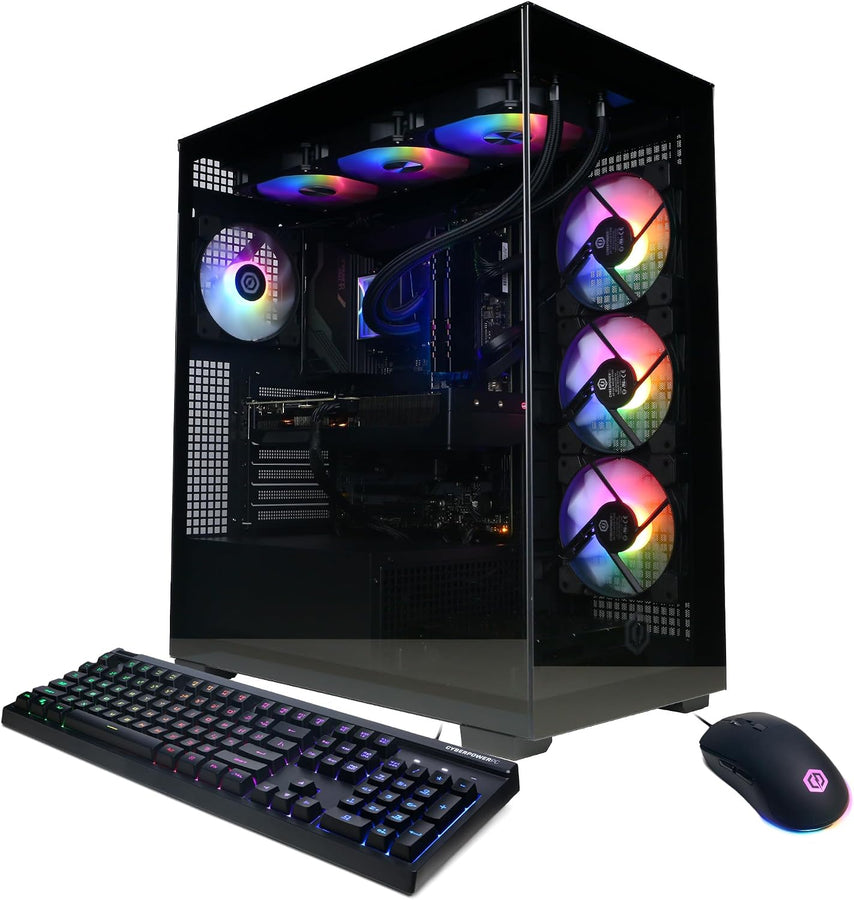 PC de bureau gaming CyberPowerPC Ultra 7 265F, RTX 5070, SSD 2 To