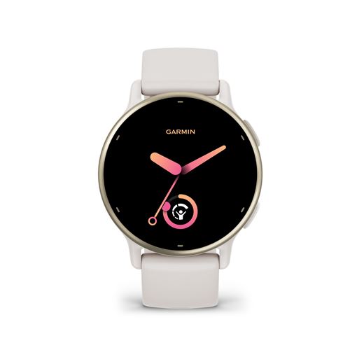 Montre connectée GPS Garmin Vívoactive 5 AMOLED 42 mm - Ivoire