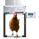 CHICKENGUARD Automatic Coop Door 12.5"L x 3.0"W x 17.5"H