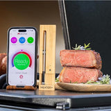 Meater Plus Wireless Smart Meat Thermometer Stainless Steel