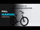 Favorite Hybrid CSC E-Bike Electric Bicycle