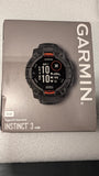 Garmin Instinct 3 Solar 45mm GPS Smartwatch - Black