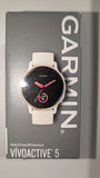 Garmin Vívoactive 5 42mm AMOLED GPS Smartwatch - Ivory