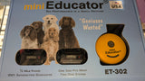 Educator ET-302 Dual Mini Educator  Remote Dog Training Collar (2 Dogs)