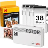 Kodak Mini 2 Retro Portable Photo Printer + 38 Sheets