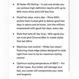Ghd Chronos Max 2" Hair Straightener Flat Iron