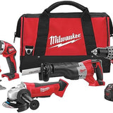 Milwaukee Tool M18 Cordless 6-Tool Combo Kit
