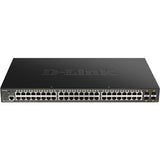 D-Link DGS-1250 48-Port Gigabit Smart Managed Switch 4 x 10G SFP+