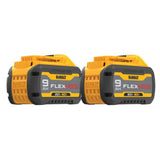 DEWALT DCB609-2 Batterie Flexvolt 9.0Ah, paquet de 2