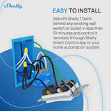 4x Shelly SHELLY 1 GEN4 Smart Home Wireless Switch Control 4-Pack