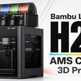 Bambu Lab H2C AMS Combo 3D Printer - Gray