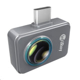 InfiRay P2 Pro Android USB-C thermal camera module, silver metal housing with thermal lens