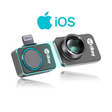 InfiRay P2 Pro iPhone iOS Lightning variant front and rear product illustration