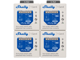 4x Shelly SHELLY 1 GEN4 Smart Home Wireless Switch Control 4-Pack